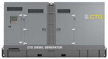 Дизельный генератор CTG 825D в кожухе ДизельЭнергоРесурс